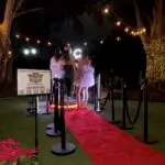 360 Photo Booth with red carpet experience at Tampa Bay event