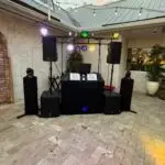 Professional DJ setup for wedding and private events in Tampa Bay